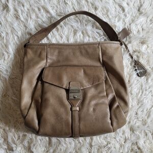 Cole Haan Sullivan Street Ariel Hobo Tan Metallic